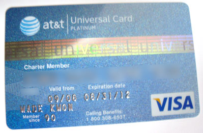 AT&T Universal Card